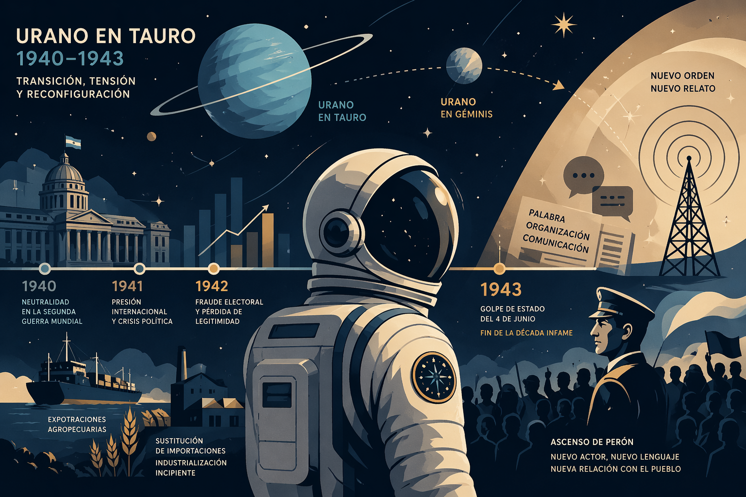 Urano, la grieta y el origen de un nuevo orden